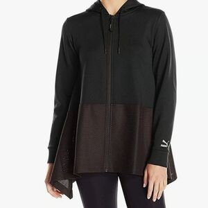 Puma Evo Black Zip-Up Hoodie